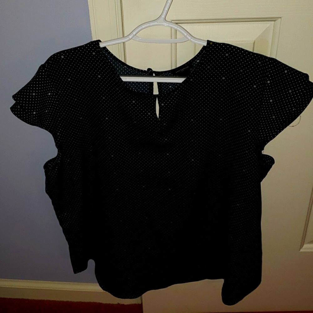 Cap sleeve blouse